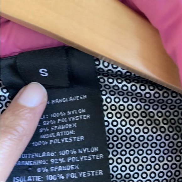 Harley-Davidson Pink Black convertible Jacket Vest size Small full zip Insulated - Picture 6 of 9